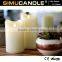 Wedding Decoration LED flameless candle with moving flame and USA, EU patent
