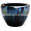 Flowing glaze ceramic home garden decor plant flower pot