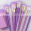 Unicorn Make Up Brush Set With Bag Glitter Cosmetic Eco Friendly Makeup Brush Set Travel Set