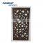 laser cutting corten steel metal fence screen gate with design fence