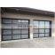 Australia Electric Anodised Automatic Low-E Coated Frosted Tempered Glass Aluminum Garage Door