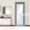 Hot selling  kitchen bathroom aluminum alloy frame casement door design with glass