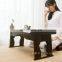 folding solid wood japanese style tea table furniture corner coffee table