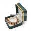 Custom high quality luxury design PU leather travel jewelry box PU gift box bracelet box