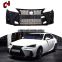 CH Custom Auto Modified Rear Bumpers Mud Protecter Rear Through Lamp Car Auto Body Spare Parts For LEXUS IS250 2009-2012