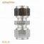 PU 1/4 union straight quick connect air press fitting connection copper gas pipe connector