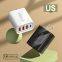 Factory price EU US high power APD 36w power adapter PD+3USB charger for IPhone for huawei for xioami