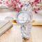 SHENGKE Luxury Bracelet Lady Watch Chain Band Dazzling Diamond Index Jewelry Buckle Japan Quartz Movement K0003L