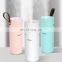2021 New Design Portable Mini USB Ultrasonic Humidifier Mist Spray Moisturizing Air Humidifier Diffuser for Office Car Bedroom