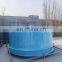 Custom aquarium fish tank fiberglass frp fish tank above ground commercial use marine water fish farming tank