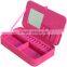 High quality Plush Fabric Jewelry Box,suede leather travel jewelry case,velvet jewelry storage box                        
                                                Quality Choice