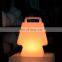 plastic lamp shade party lighting portable rechargeable led cordless restaurant 16 color table lamp glow in dark Weihnachtslampe