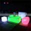 High Quality led outdoor light cube colorful cube stool Seat