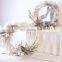 Wicker Christmas Rattan Garland Wreath Ring Small Decorative Ring Decor