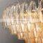 Luxury vintage Chiara round crystal metal chandelier for home hotel ceiling hanging lighting
