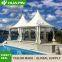 5x5 Meters White Outdoor Commercial Heavy Duty Aluminum Frame PVC Canopy Wedding Party Tent