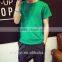 100% cotton plain men t shirts in  , large quantity adult fashion clothes made in China