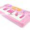 China manufacturers plastic pink child piano electronic organ musical keyboard MT801068