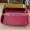 Stainless steel paint Tray color serving Tray