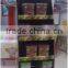 Customized Promotion Cardboard Floor Diaplay For Food In Supermarket