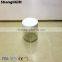 200ml Storage Jar Cylinder Plain Glass For Cosmetic Glass Jar With Lid