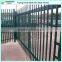 RAL 6005 green powder coating palisade security fencing