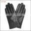 The most classic embroidery patterns ladies index finger touch screen leather gloves