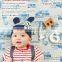 kids products japanese wholesale baby hat patterns border cotton animal bear ear high quality infant wear child clothes