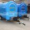 Light blue food cart mobile food trailer mobile beach vending cart vending truck food catering trucks