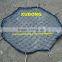 Inspection well safeguard net