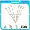 Disposable bamboo stick bamboo skewer with seashell