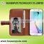 New PU Leather Book Case Cover Best Designed For Samsung Galaxy S6 Edge