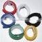 Colorful reusable electric wire tie hook and loop band
