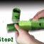 multifunctional double fruit and vegetable processing device /cucumber rotating plane slicer