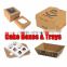 Cute Paper Cake Box, Customized Silkscreen Printing Packaging Carton Supplier
