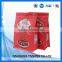 Quad sealed food bag with bottom gusset packing soybean meal