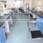 Wall table in laboratory furniture