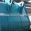 excavator spare parts concrete bucket, excavator heavy duty bucket