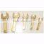 Non sparking aluminum bronze high quality gold CU alloyDIN133 Striking Open End Slogging Open Spanner