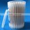 100tips wooden stick customized printed cotton swabs buds