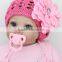 Hot selling NPK DOLL Silicon Reborn Babies Doll Magnetic Nipple Soft 22 inch Newborn Lifelike Dolls Pink                        
                                                Quality Choice