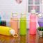 BPA Free Wholesale Silicone Sleeves Glass Bottle for Water