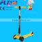 New design maxi folding push scooter for kids with 2 front wheels