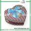 heart shape sweet chocolate packaging wedding favor boxes