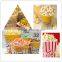 Automatic puffed popcorn processing line
