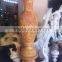 Large Gold Garden Pots And Planters Hand Sculpture Carving Stone Marble For Resort, House And Garden