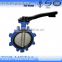 low pressure large diameter butterfly valve dn100