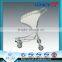4 Wheel Aluminium baggage hand cart for airside