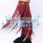 SWEGAL wholesale belly dance hip scarf,belly dance tassels waist belt,tribe style scraf SGBDJ13009