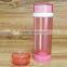 custom borosilicate heat-resistant glass water bottle